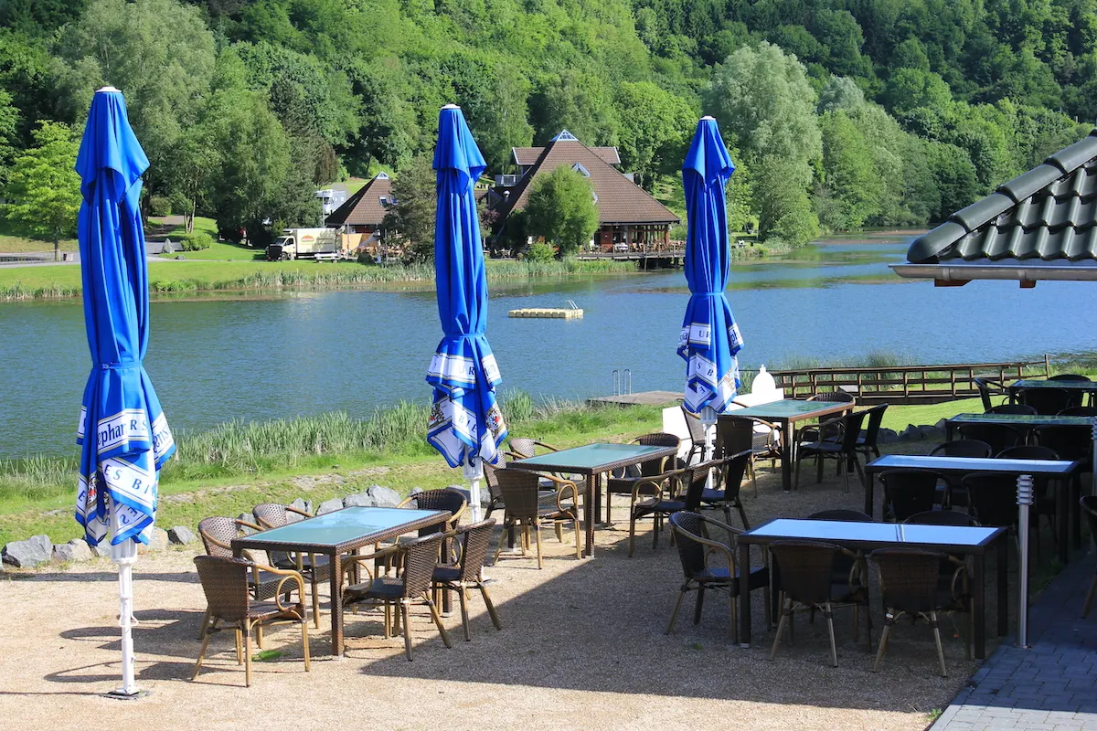 Riedener Waldsee in der Eifel